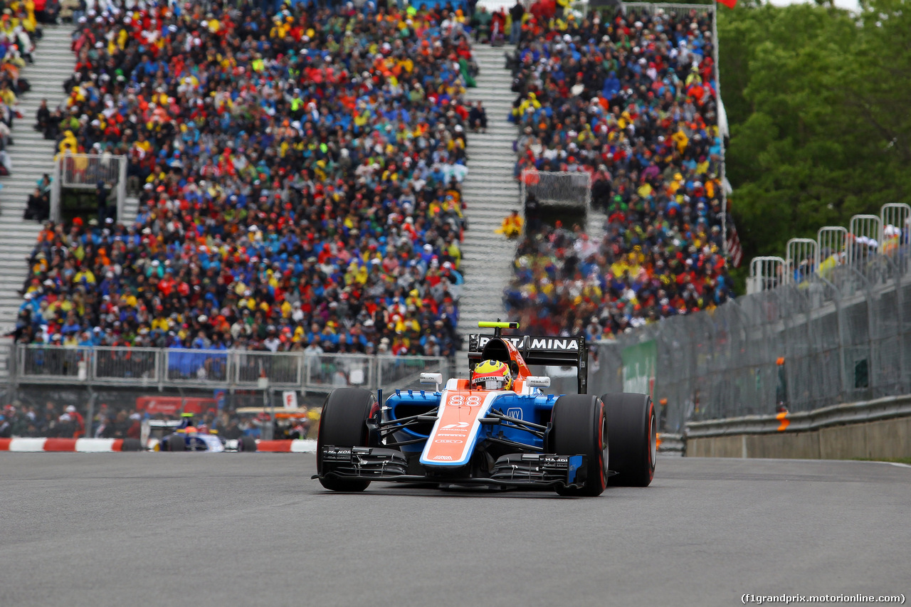 GP CANADA, 12.06.2016 - Gara, Rio Haryanto (IDN) Manor Racing MRT05