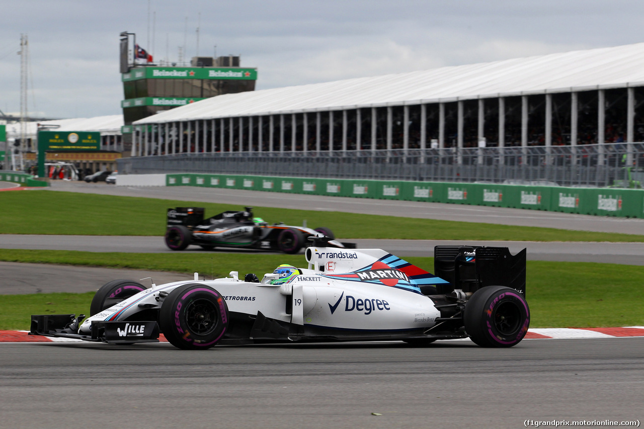 GP CANADA, 12.06.2016 - Gara, Felipe Massa (BRA) Williams FW38