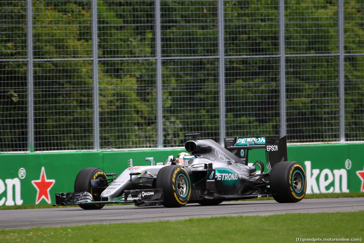GP CANADA, 12.06.2016 - Gara, Lewis Hamilton (GBR) Mercedes AMG F1 W07 Hybrid vincitore
