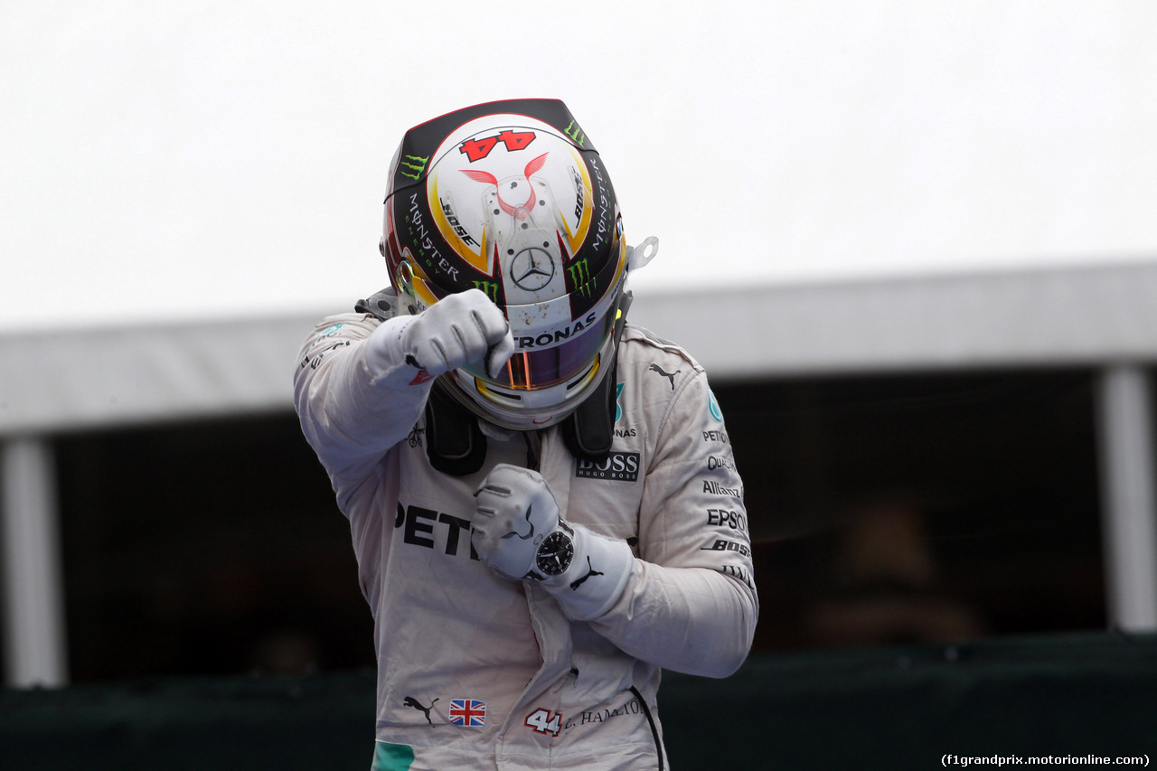 GP CANADA, 12.06.2016 - Gara, Lewis Hamilton (GBR) Mercedes AMG F1 W07 Hybrid vincitore