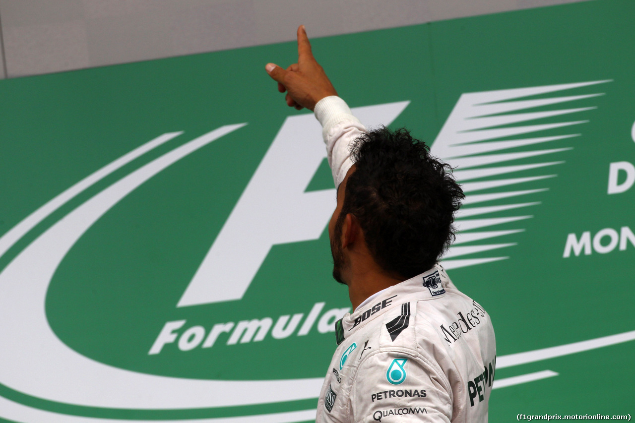 GP CANADA, 12.06.2016 - Gara, Lewis Hamilton (GBR) Mercedes AMG F1 W07 Hybrid vincitore
