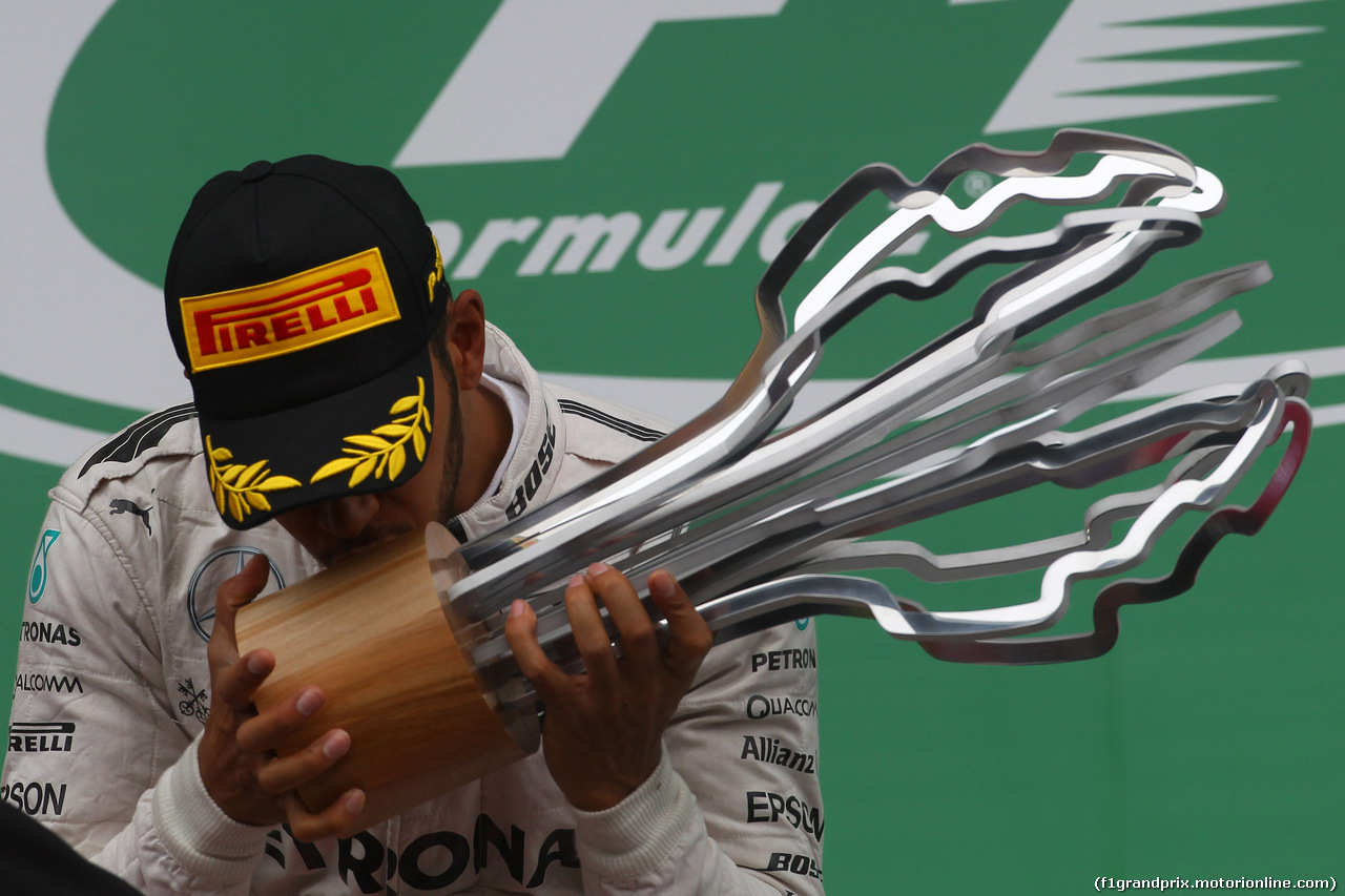 GP CANADA, 12.06.2016 - Gara, Lewis Hamilton (GBR) Mercedes AMG F1 W07 Hybrid vincitore