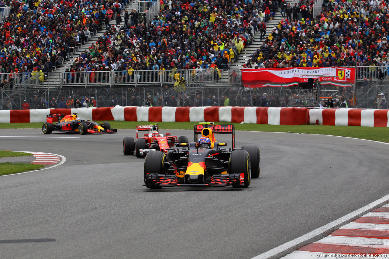 GP CANADA, 12.06.2016 - Gara, Max Verstappen (NED) Red Bull Racing RB12