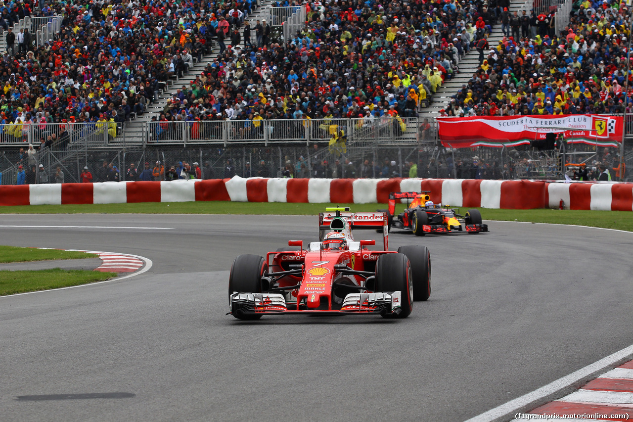 GP CANADA, 12.06.2016 - Gara, Kimi Raikkonen (FIN) Ferrari SF16-H