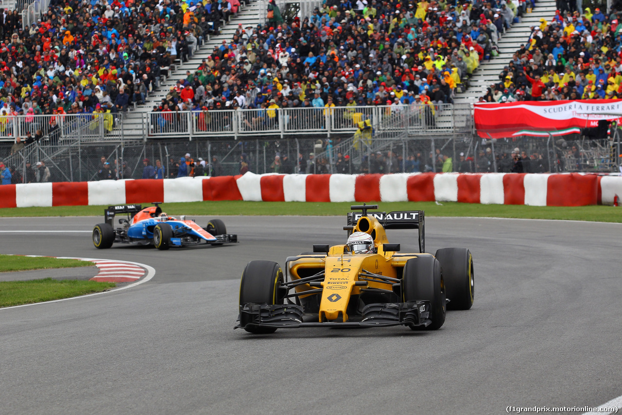 GP CANADA, 12.06.2016 - Gara, Kevin Magnussen (DEN) Renault Sport F1 Team RS16