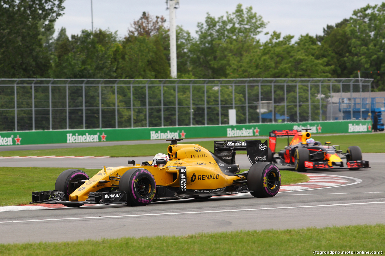 GP CANADA, 12.06.2016 - Gara, Kevin Magnussen (DEN) Renault Sport F1 Team RS16