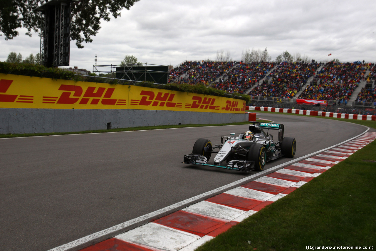 GP CANADA, 12.06.2016 - Gara, Lewis Hamilton (GBR) Mercedes AMG F1 W07 Hybrid