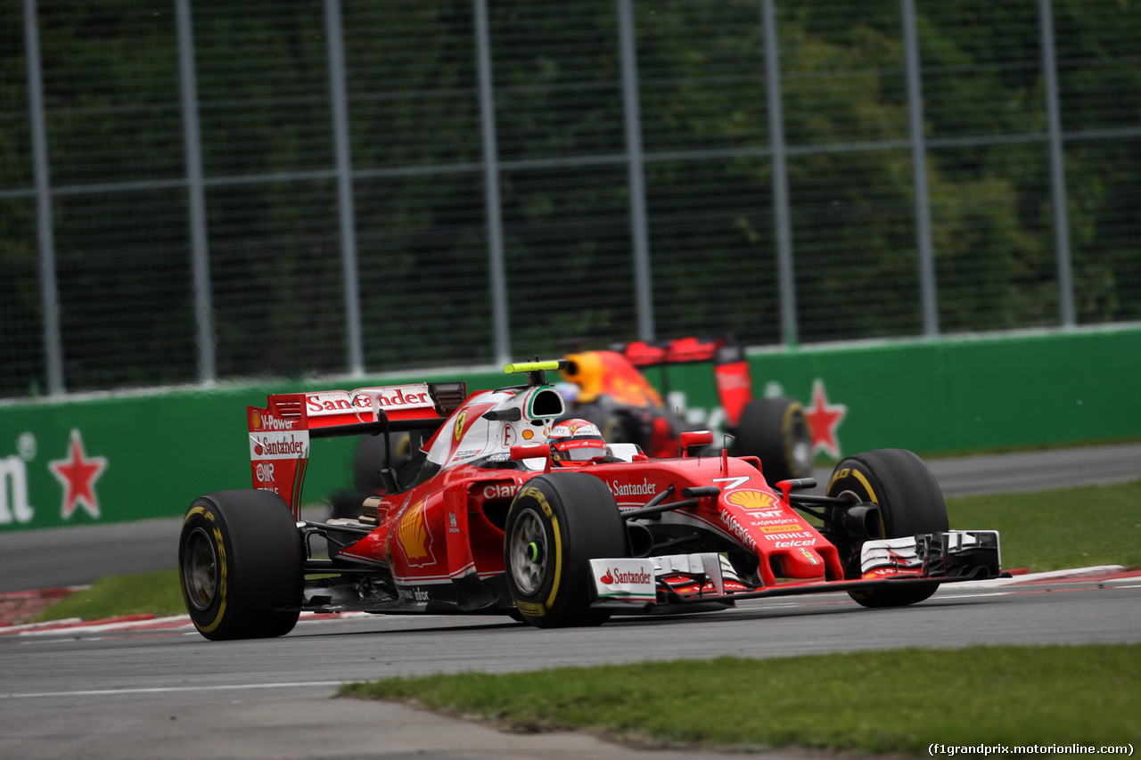 GP CANADA, 12.06.2016 - Gara, Kimi Raikkonen (FIN) Ferrari SF16-H