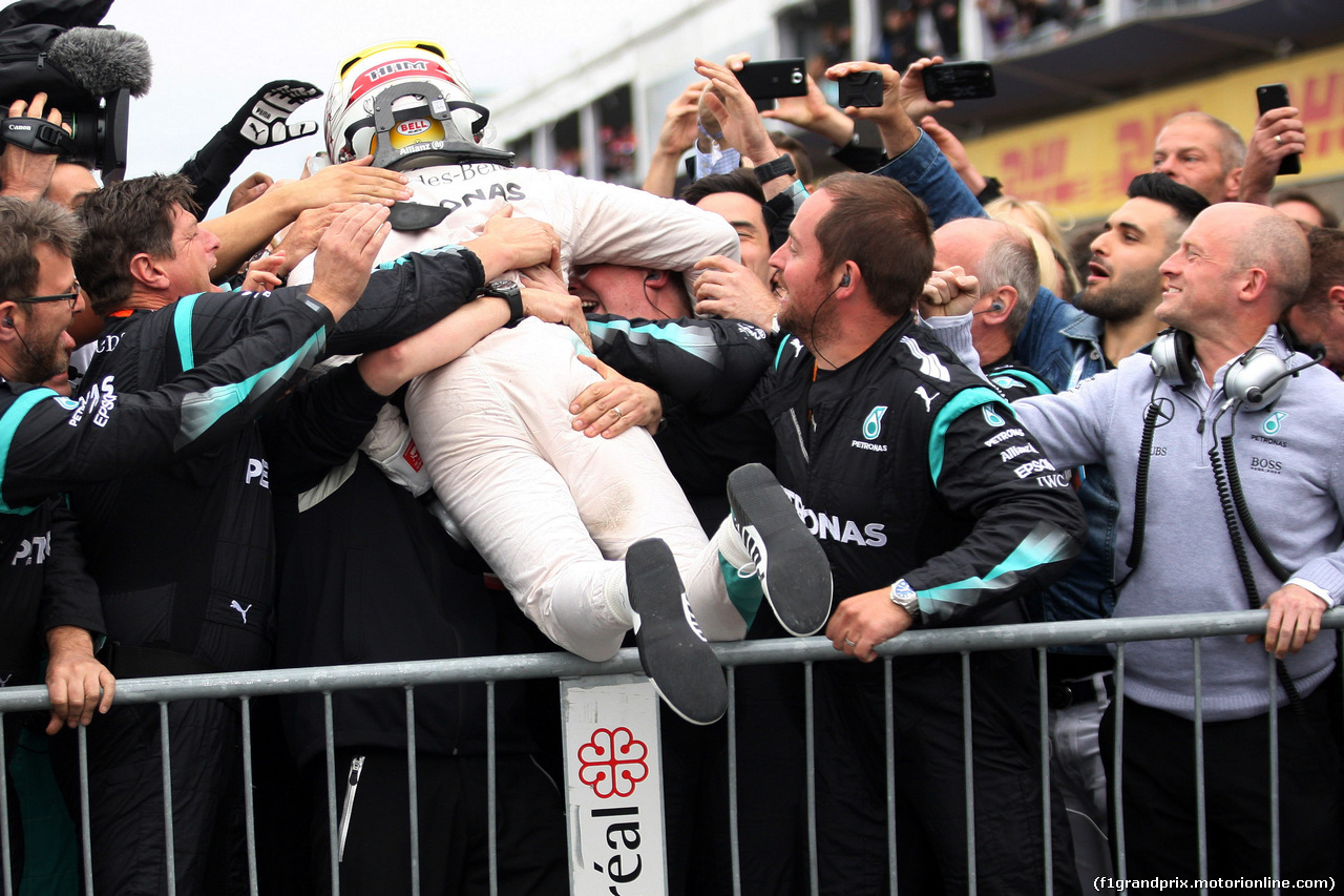 GP CANADA, 12.06.2016 - Gara, Lewis Hamilton (GBR) Mercedes AMG F1 W07 Hybrid vincitore