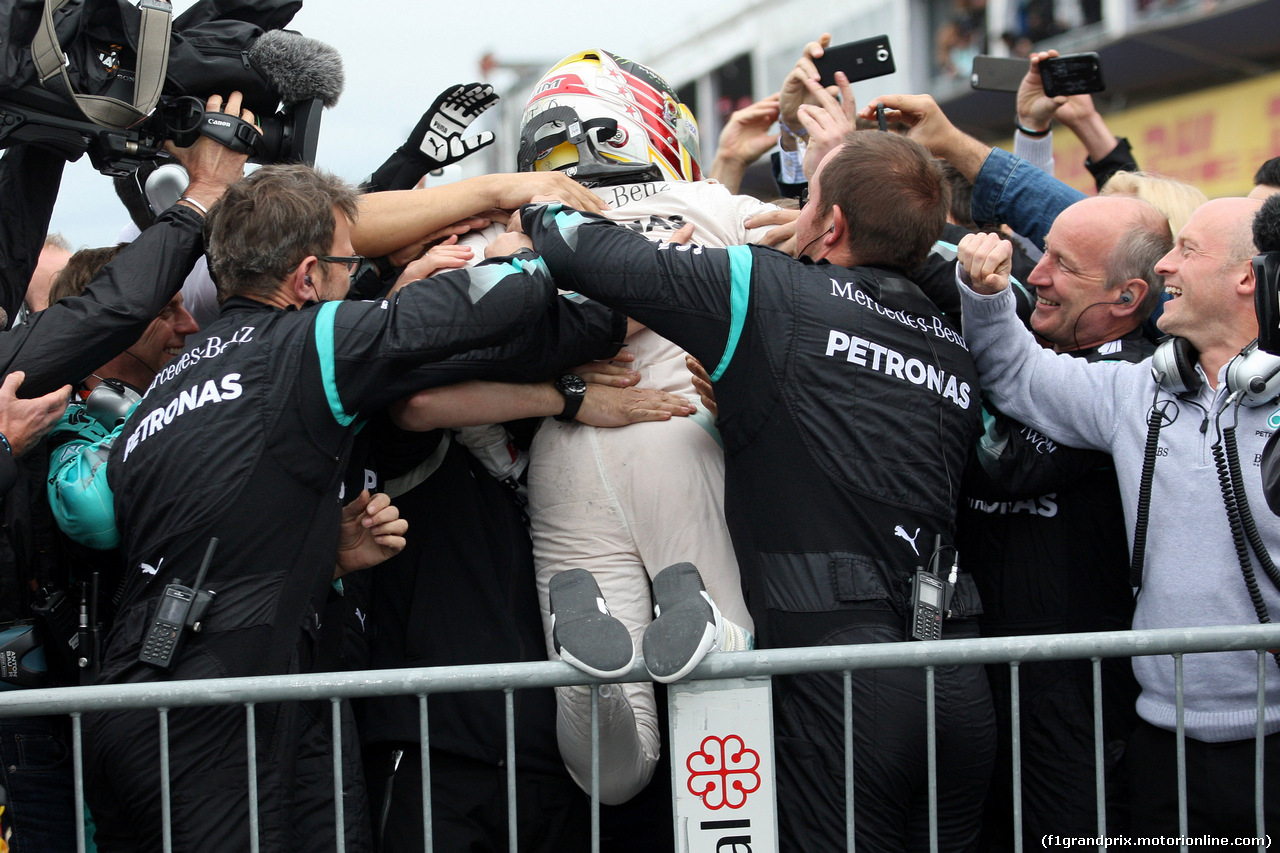 GP CANADA, 12.06.2016 - Gara, Lewis Hamilton (GBR) Mercedes AMG F1 W07 Hybrid vincitore