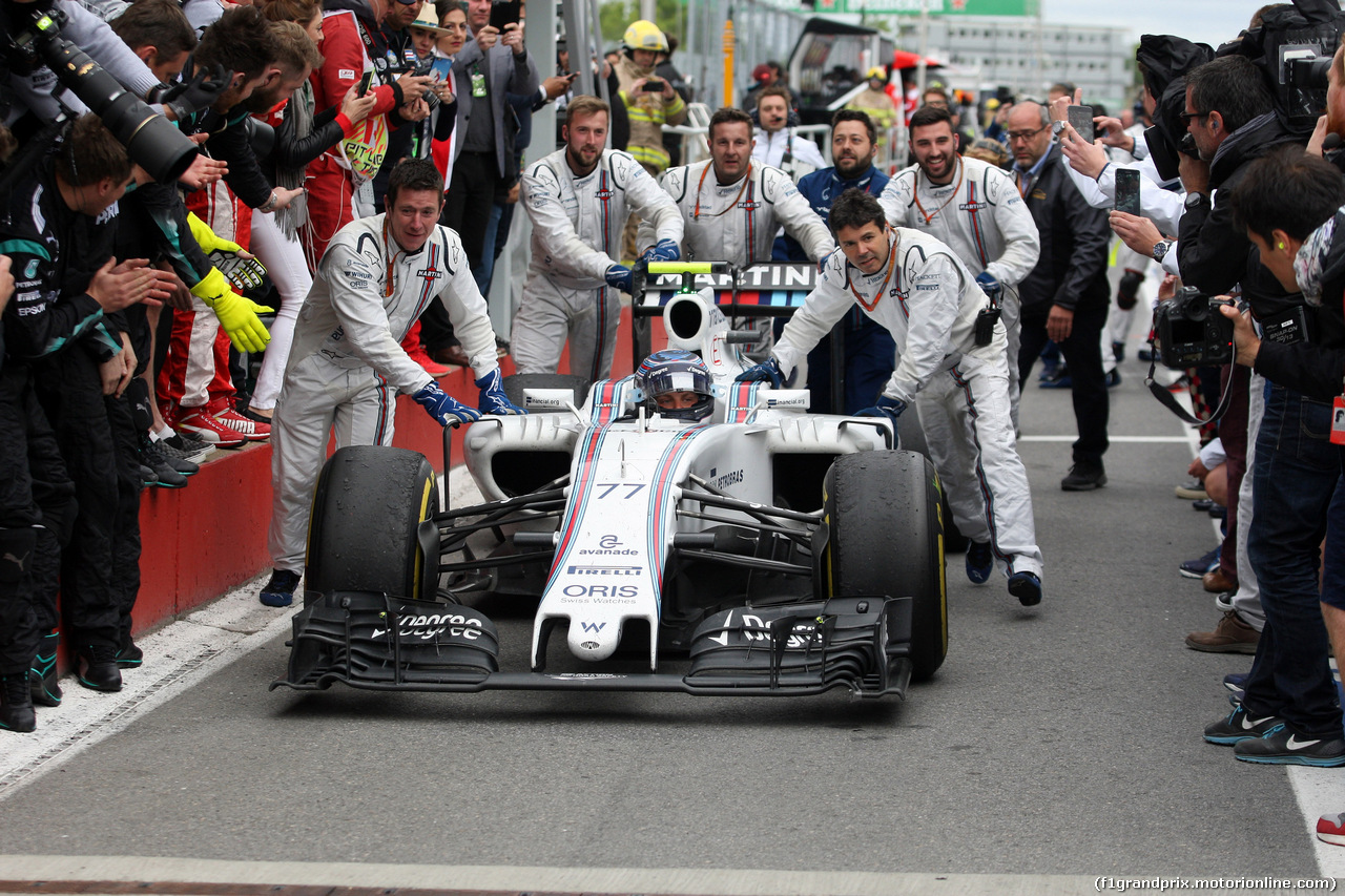 GP CANADA, 12.06.2016 - Gara, terzo Valtteri Bottas (FIN) Williams FW38