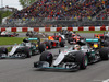 GP CANADA, 12.06.2016 - Gara, Start of the race, Lewis Hamilton (GBR) Mercedes AMG F1 W07 Hybrid e Nico Rosberg (GER) Mercedes AMG F1 W07 Hybrid