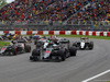 GP CANADA, 12.06.2016 - Gara, Jenson Button (GBR)  McLaren Honda MP4-31 e Fernando Alonso (ESP) McLaren Honda MP4-31