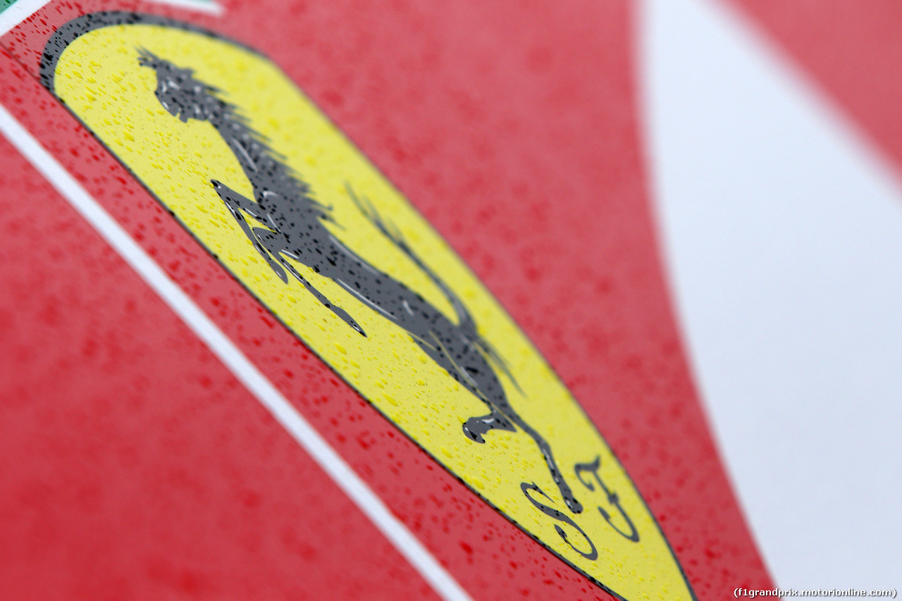 GP CANADA, 09.06.2016 - Ferrari logo