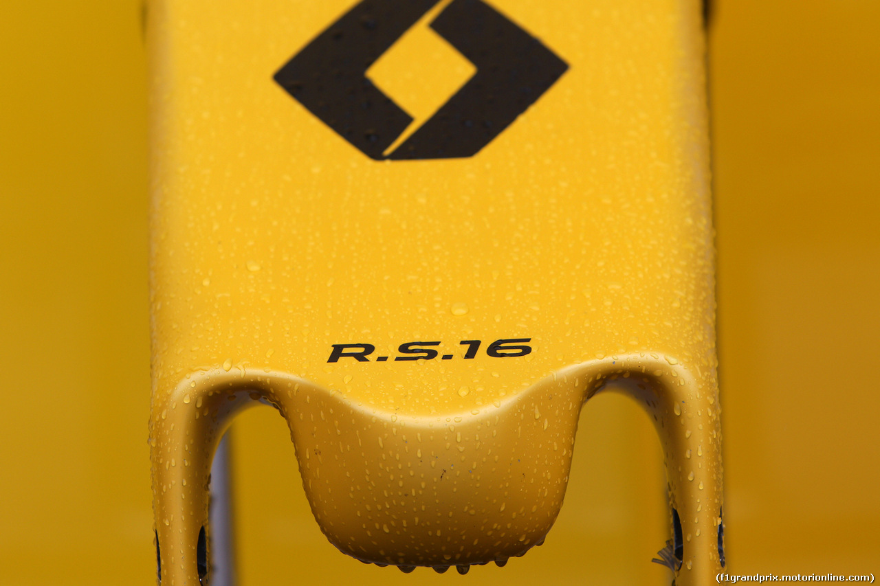 GP CANADA, 09.06.2016 - Renault Sport F1 Team RS16, detail