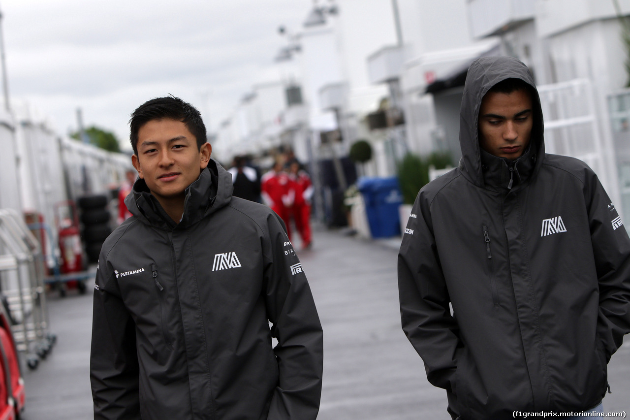 GP CANADA, 09.06.2016 - Rio Haryanto (IDN) Manor Racing MRT05 e Pascal Wehrlein (GER) Manor Racing MRT05