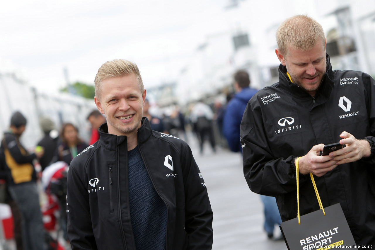 GP CANADA, 09.06.2016 - Kevin Magnussen (DEN) Renault Sport F1 Team RS16