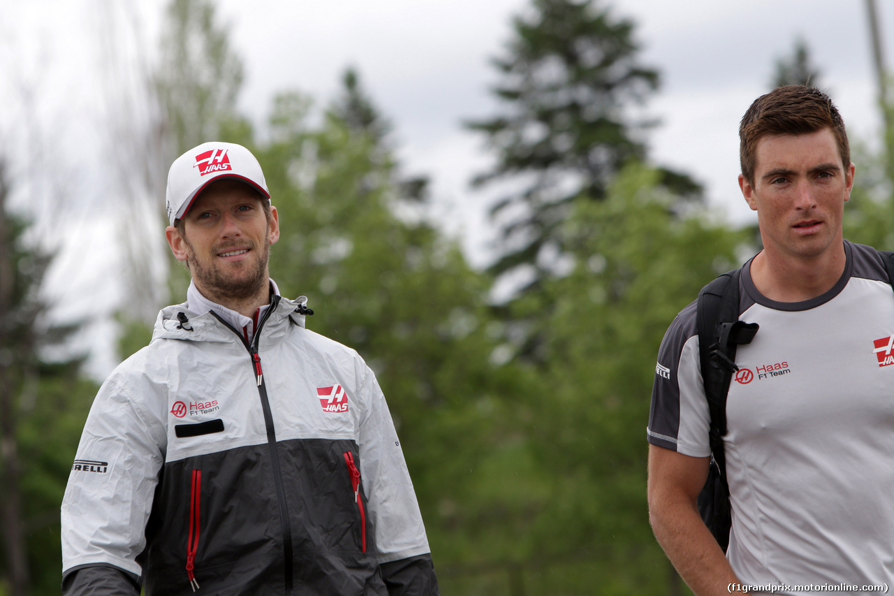 GP CANADA, 09.06.2016 - Romain Grosjean (FRA) Haas F1 Team VF-16