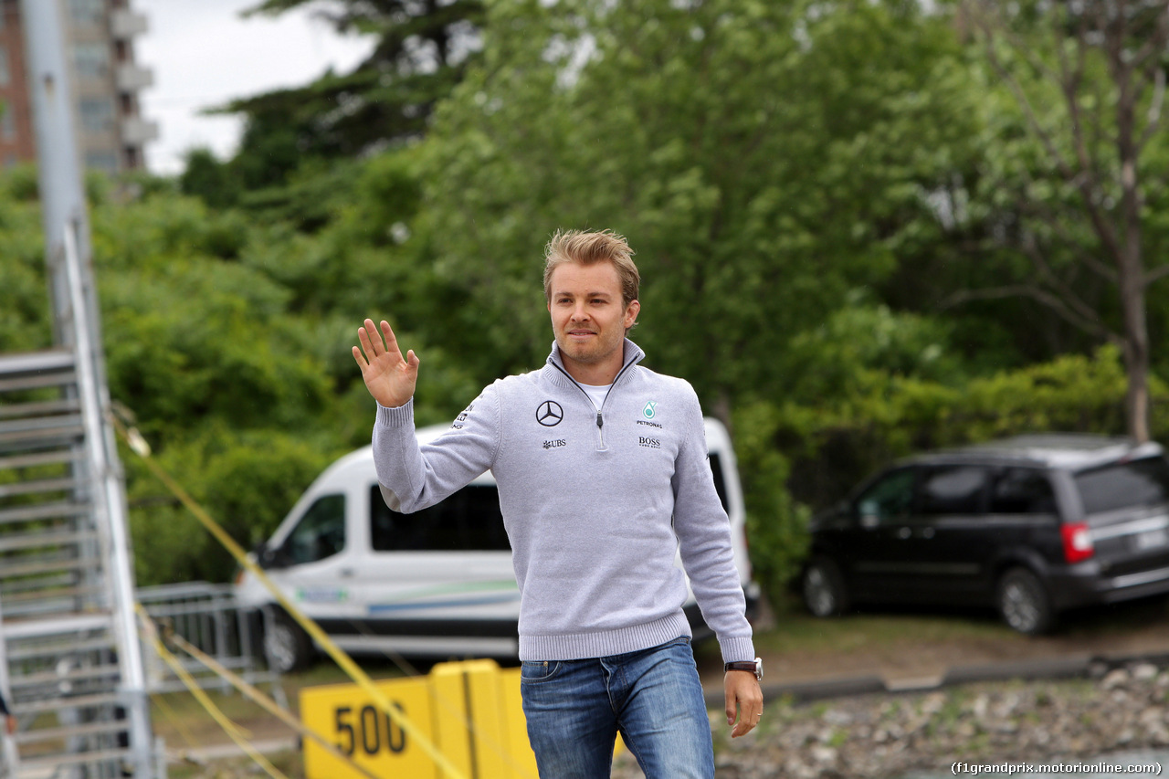GP CANADA, 09.06.2016 - Nico Rosberg (GER) Mercedes AMG F1 W07 Hybrid