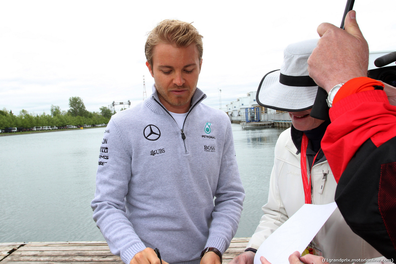 GP CANADA, 09.06.2016 - Nico Rosberg (GER) Mercedes AMG F1 W07 Hybrid