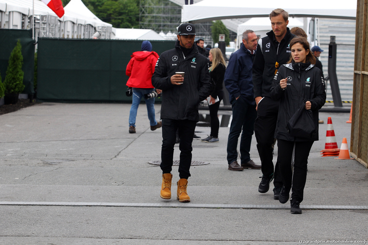 GP CANADA, 09.06.2016 - Lewis Hamilton (GBR) Mercedes AMG F1 W07 Hybrid