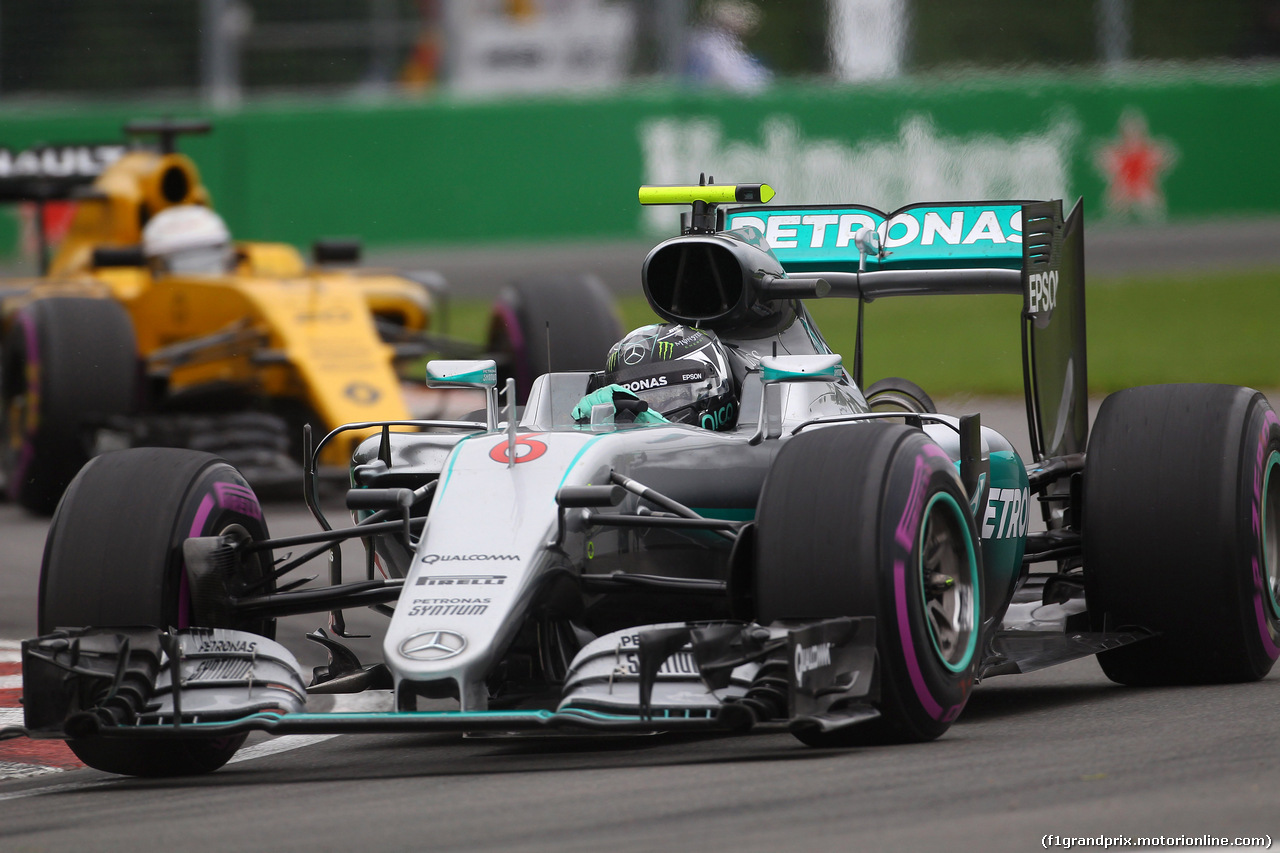 GP CANADA, 11.06.2016 - Prove Libere 3, Nico Rosberg (GER) Mercedes AMG F1 W07 Hybrid