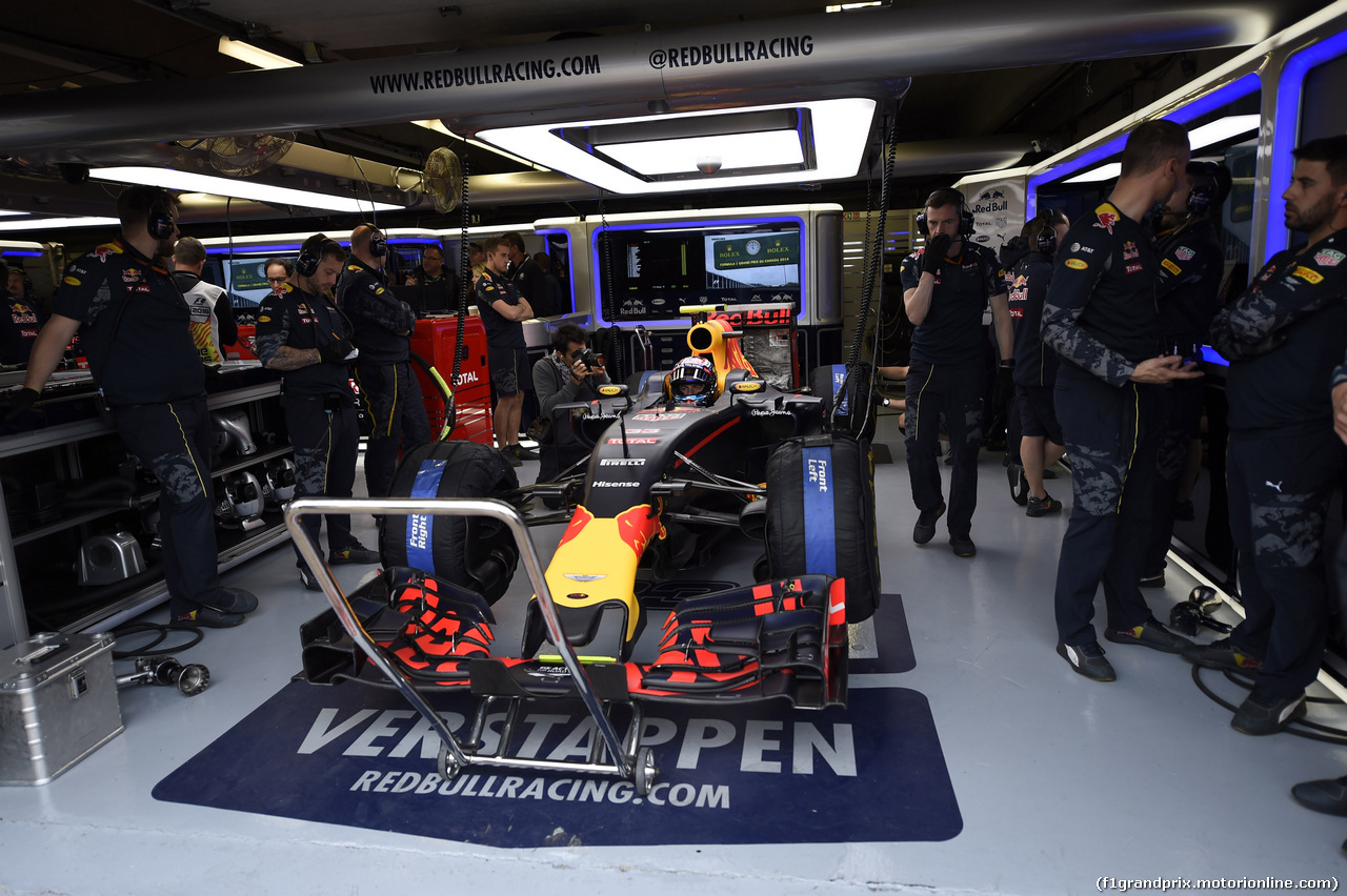 GP CANADA, 11.06.2016 - Prove Libere 3, Max Verstappen (NED) Red Bull Racing RB12