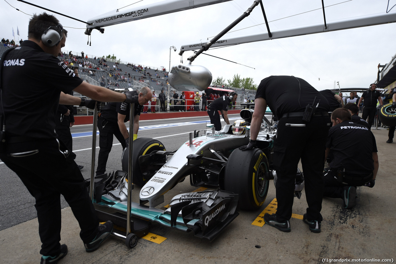 GP CANADA, 11.06.2016 - Prove Libere 3, Lewis Hamilton (GBR) Mercedes AMG F1 W07 Hybrid