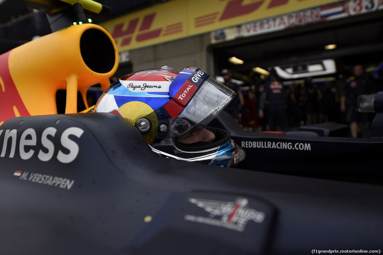 GP CANADA, 11.06.2016 - Prove Libere 3, Max Verstappen (NED) Red Bull Racing RB12