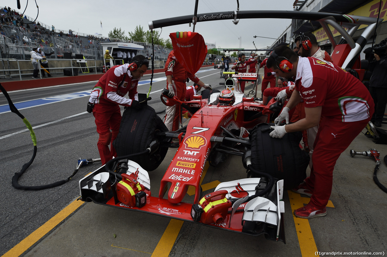 GP CANADA, 11.06.2016 - Prove Libere 3, Kimi Raikkonen (FIN) Ferrari SF16-H