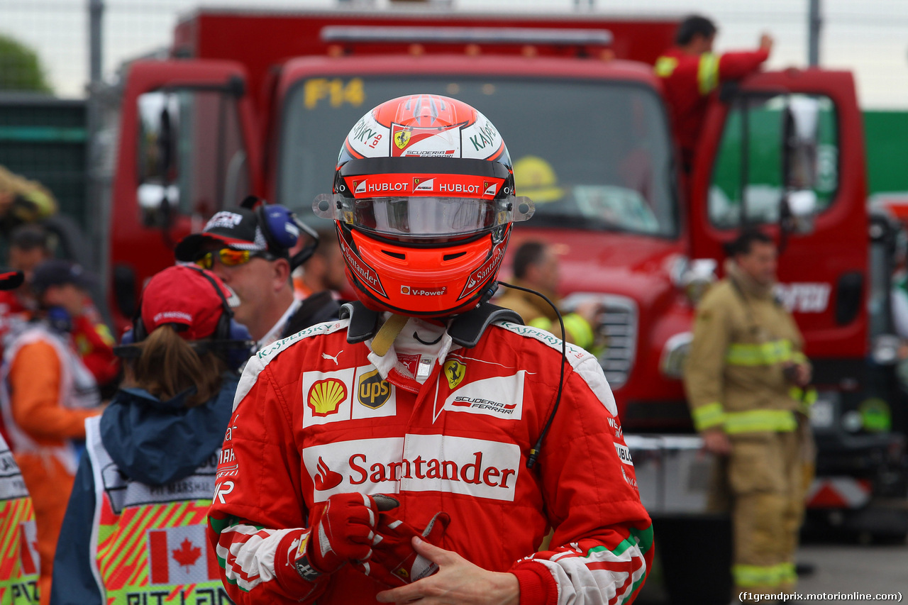 GP CANADA, 11.06.2016 - Qualifiche, Kimi Raikkonen (FIN) Ferrari SF16-H