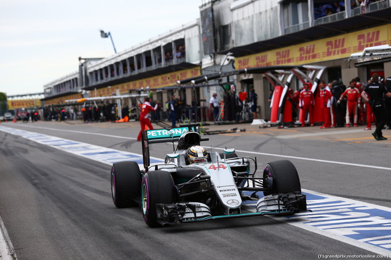 GP CANADA, 11.06.2016 - Qualifiche, Lewis Hamilton (GBR) Mercedes AMG F1 W07 Hybrid