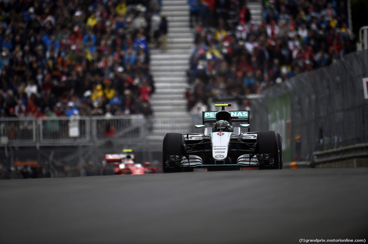 GP CANADA, 11.06.2016 - Qualifiche, Nico Rosberg (GER) Mercedes AMG F1 W07 Hybrid