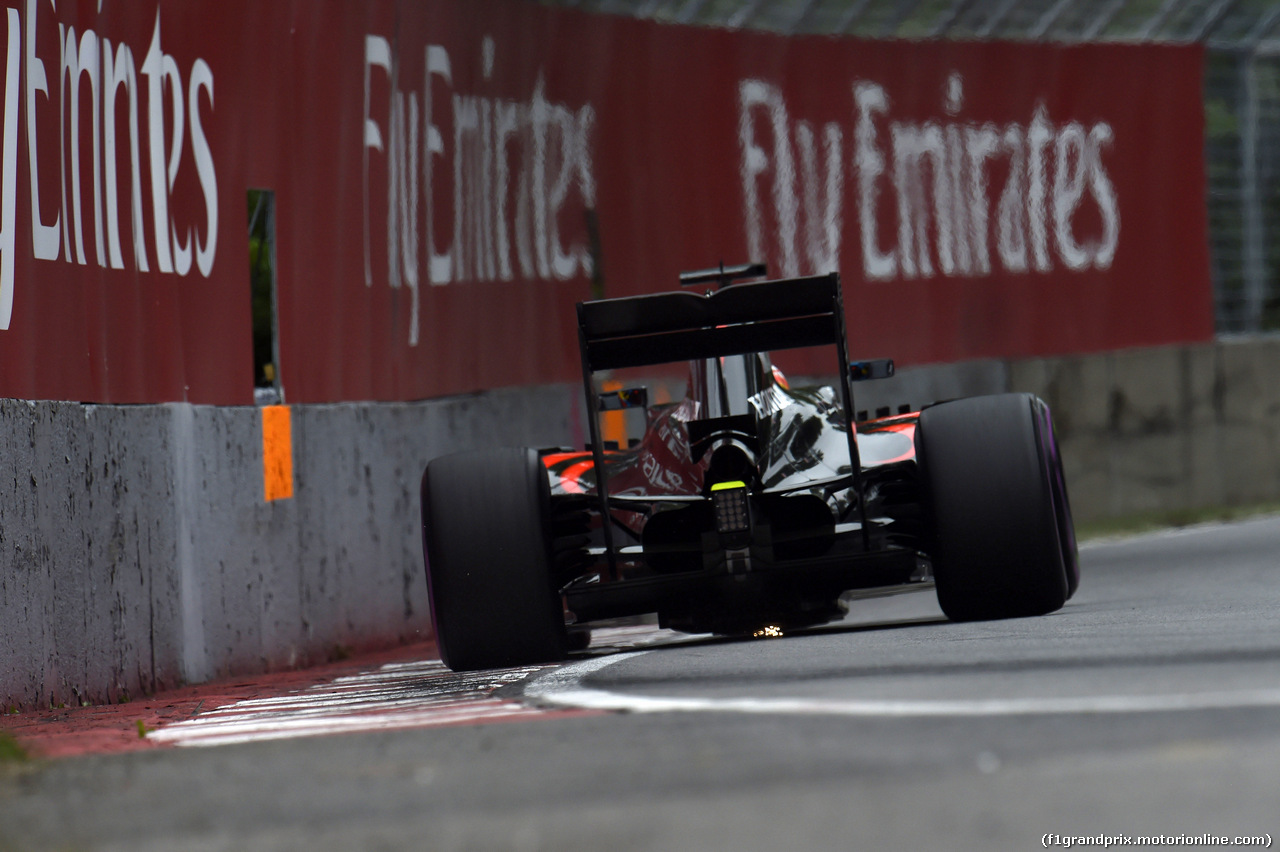 GP CANADA, 11.06.2016 - Qualifiche, Fernando Alonso (ESP) McLaren Honda MP4-31