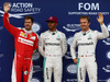 GP CANADA, 11.06.2016 - Qualifiche, terzo Sebastian Vettel (GER) Ferrari SF16-H, Lewis Hamilton (GBR) Mercedes AMG F1 W07 Hybrid pole position e 2à Nico Rosberg (GER) Mercedes AMG F1 W07 Hybrid