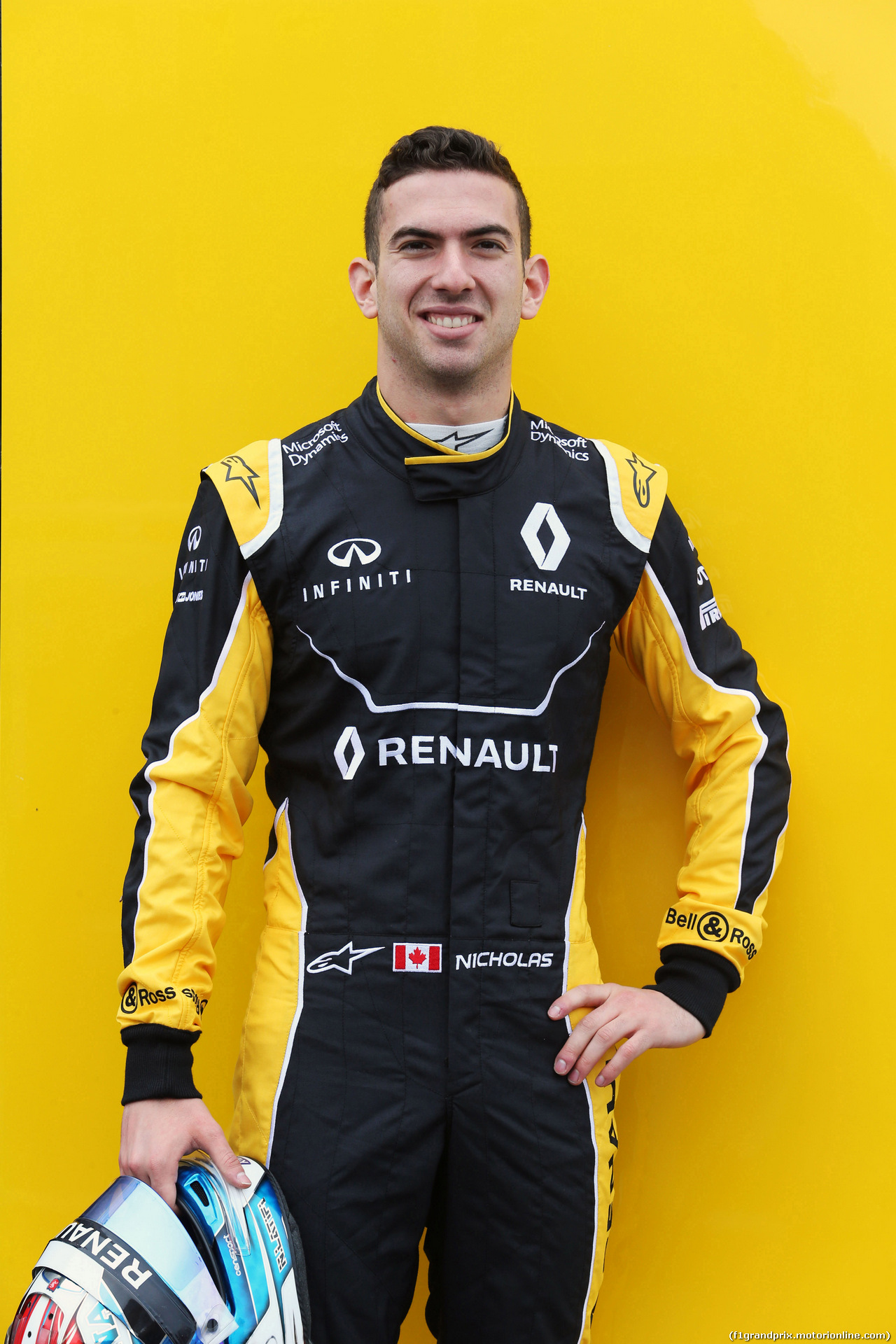GP CANADA, Nicholas Latifi (CDN) Renault Sport F1 Team Test Driver.
09.06.2016.