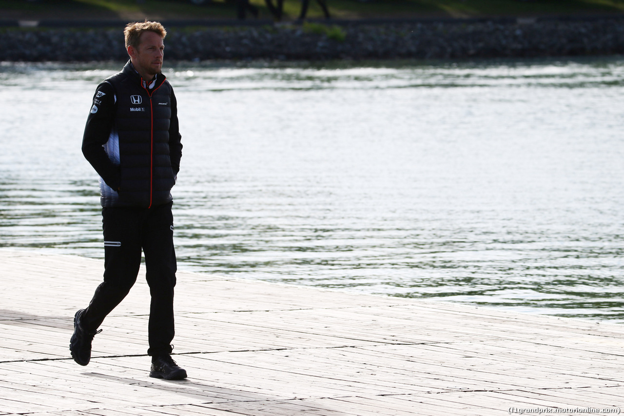 GP CANADA, 10.06.2016 - Jenson Button (GBR)  McLaren Honda MP4-31