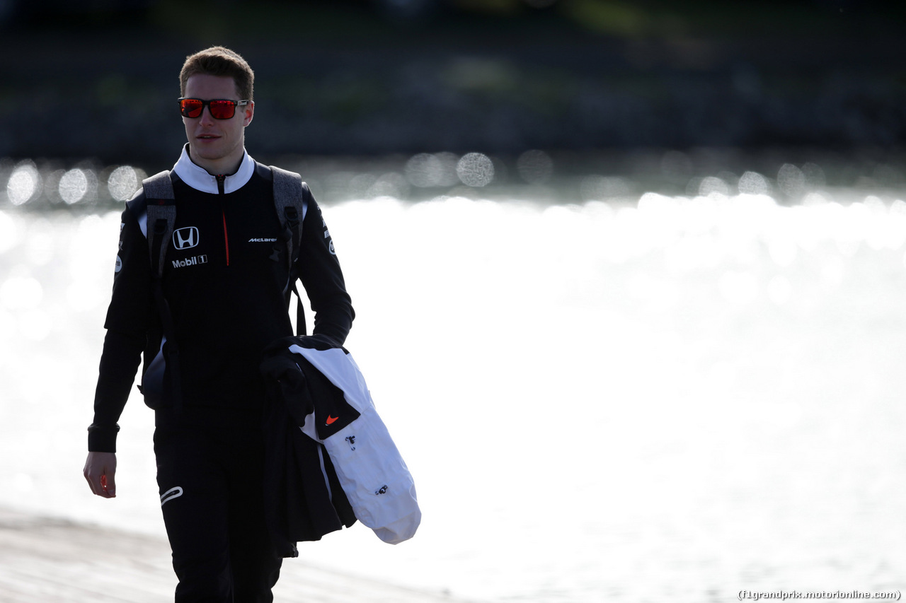 GP CANADA, 10.06.2016 - Stoffel Vandoorne (BEL) McLaren Test e Reserve Driver
