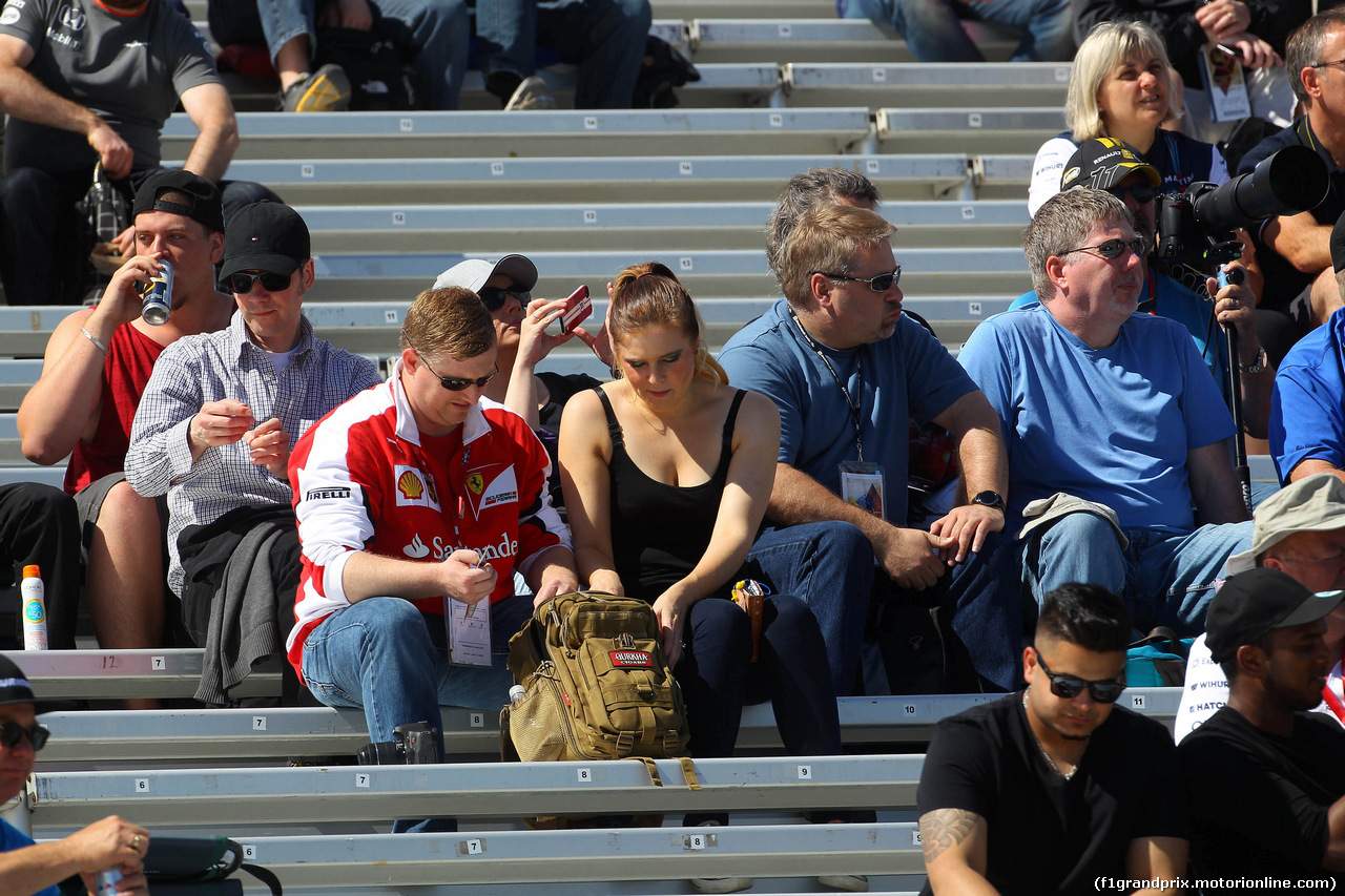 GP CANADA, 10.06.2016 - Prove Libere 1, Fans