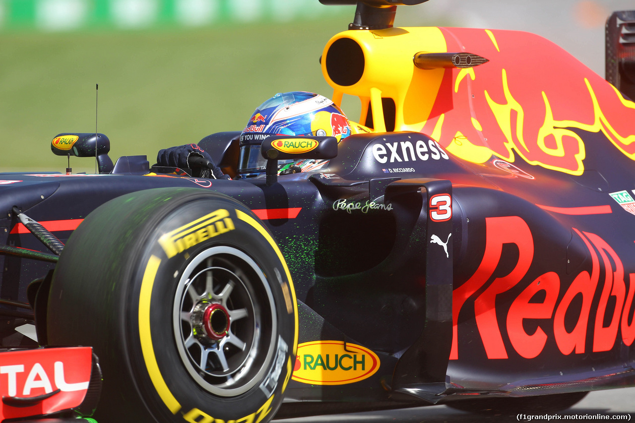 GP CANADA, 10.06.2016 - Prove Libere 1, Daniel Ricciardo (AUS) Red Bull Racing RB12