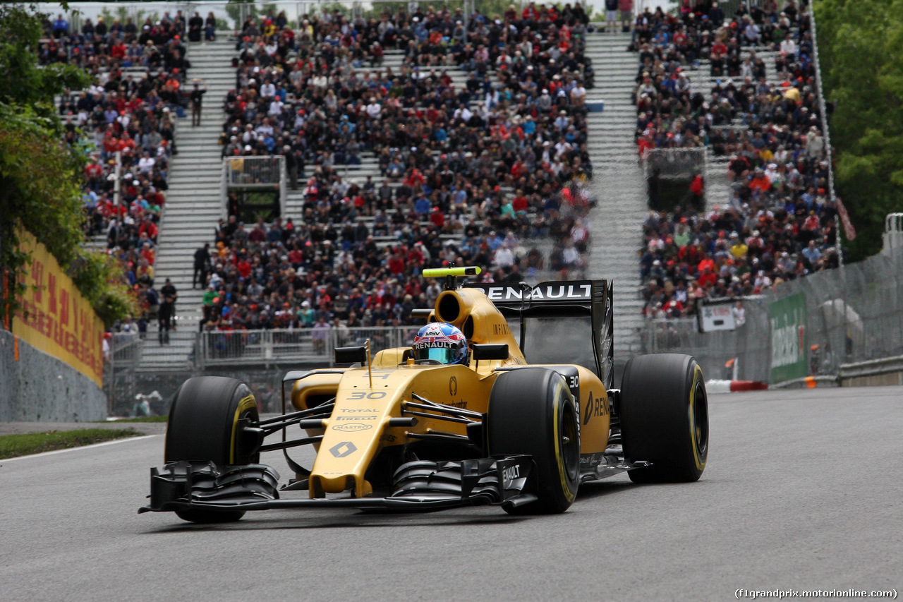GP CANADA, 10.06.2016 - Prove Libere 1, Jolyon Palmer (GBR) Renault Sport F1 Team RS16
