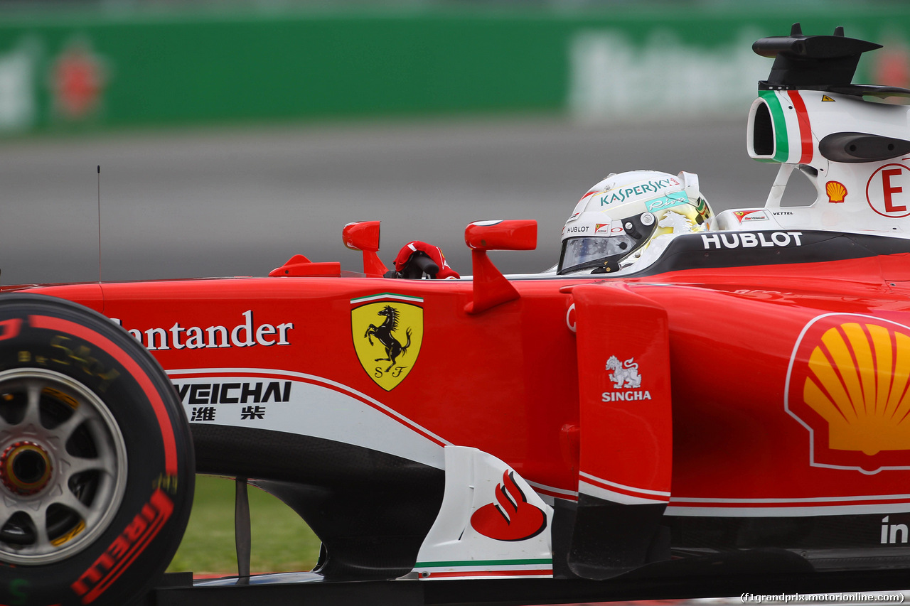 GP CANADA, 10.06.2016 - Prove Libere 1, Sebastian Vettel (GER) Ferrari SF16-H