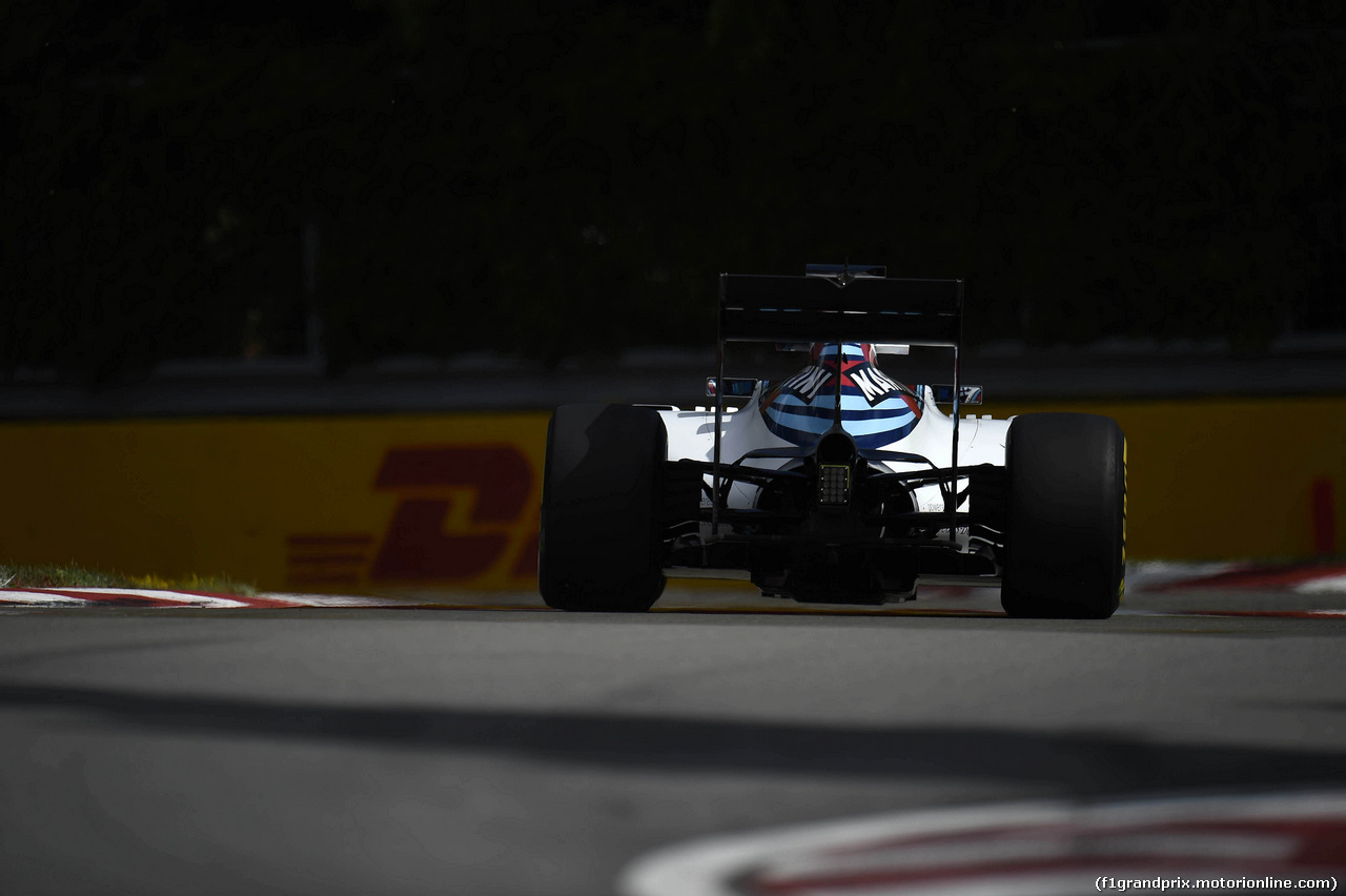 GP CANADA, 10.06.2016 - Prove Libere 1, Felipe Massa (BRA) Williams FW38