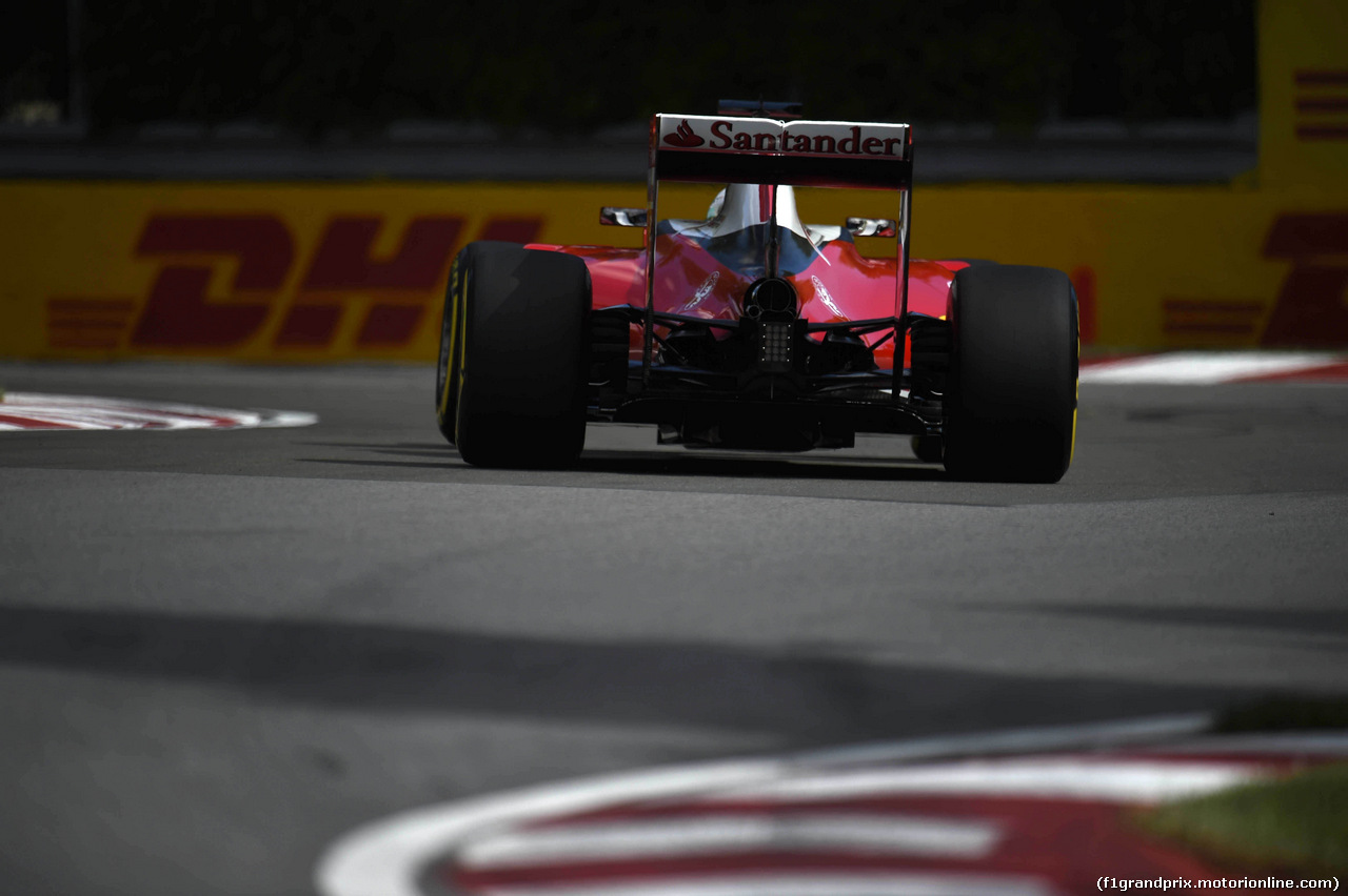 GP CANADA, 10.06.2016 - Prove Libere 1, Sebastian Vettel (GER) Ferrari SF16-H