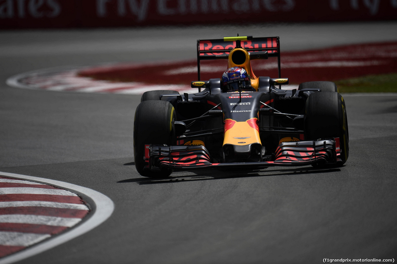 GP CANADA, 10.06.2016 - Prove Libere 1, Max Verstappen (NED) Red Bull Racing RB12