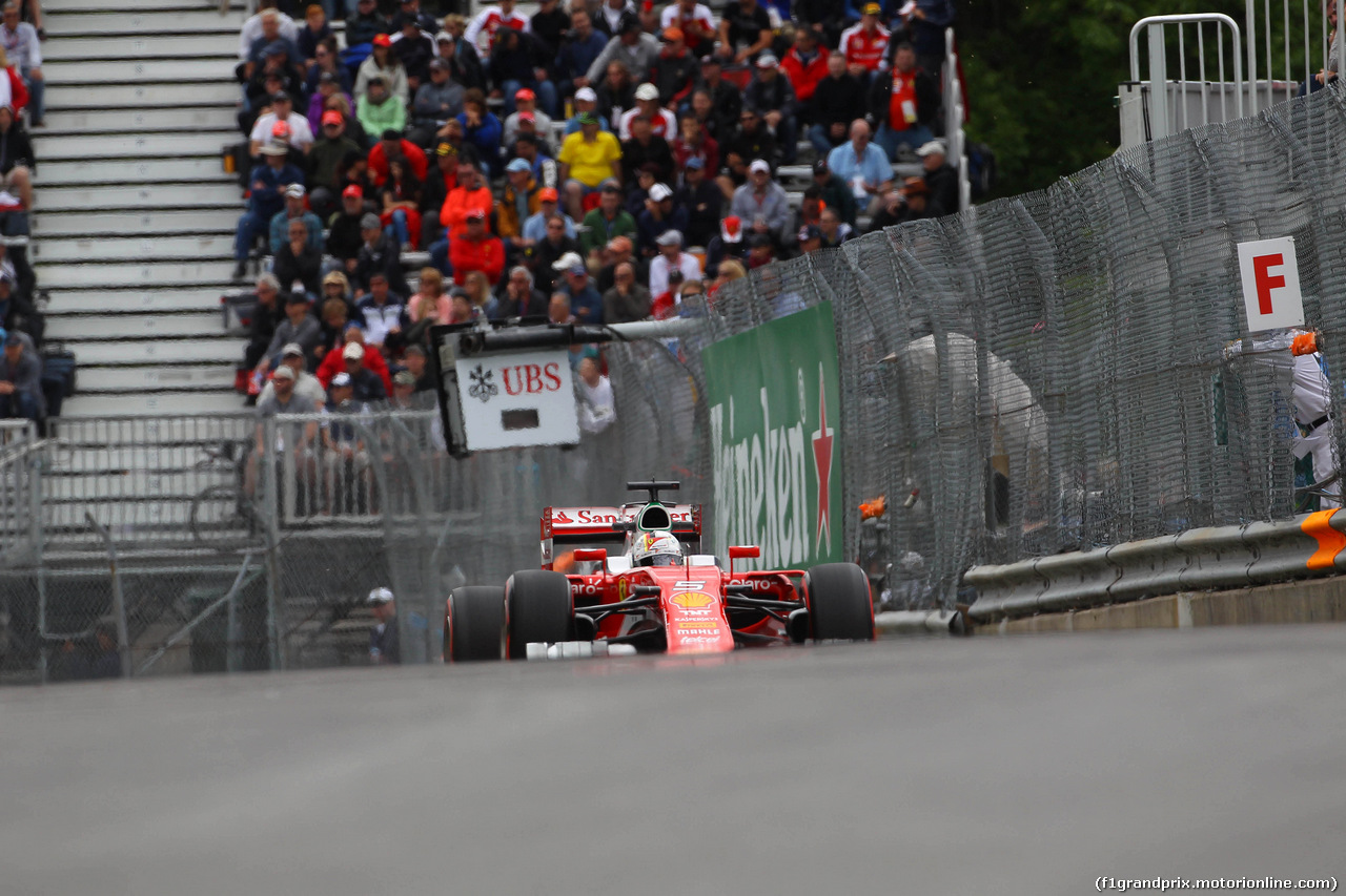 GP CANADA, 10.06.2016 - Prove Libere 1, Sebastian Vettel (GER) Ferrari SF16-H