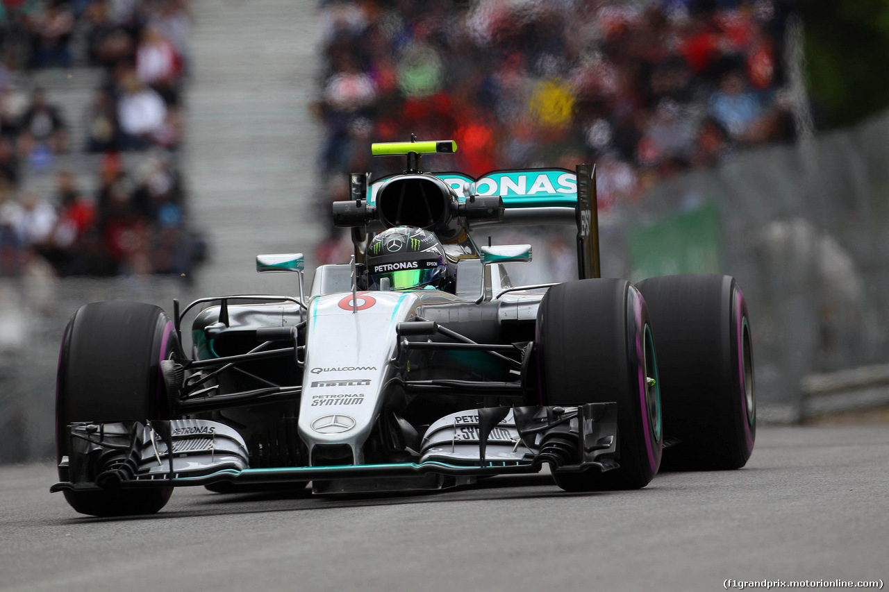 GP CANADA, 10.06.2016 - Prove Libere 1, Nico Rosberg (GER) Mercedes AMG F1 W07 Hybrid