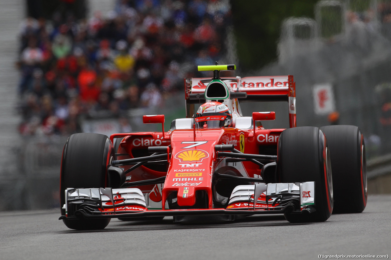 GP CANADA, 10.06.2016 - Prove Libere 1, Kimi Raikkonen (FIN) Ferrari SF16-H