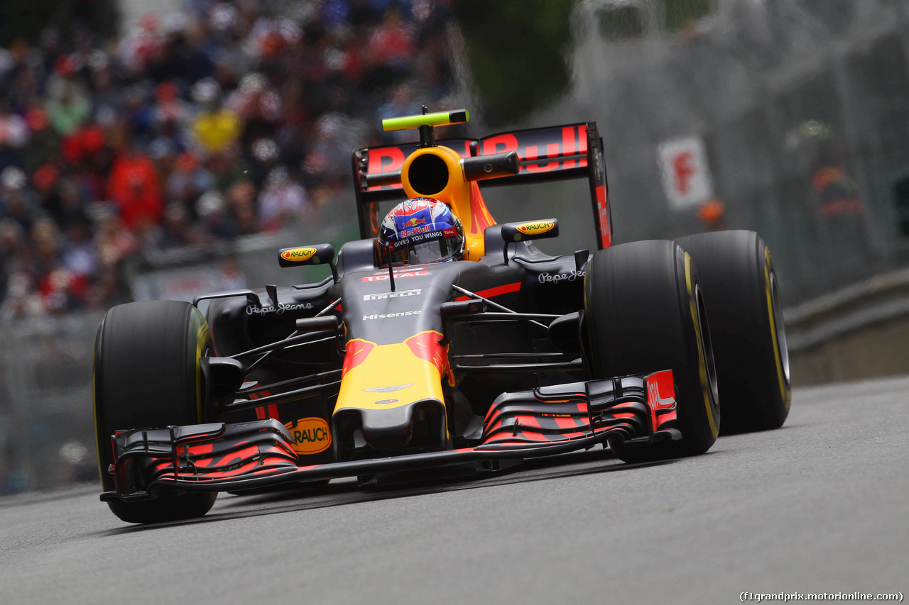 GP CANADA, 10.06.2016 - Prove Libere 1, Max Verstappen (NED) Red Bull Racing RB12