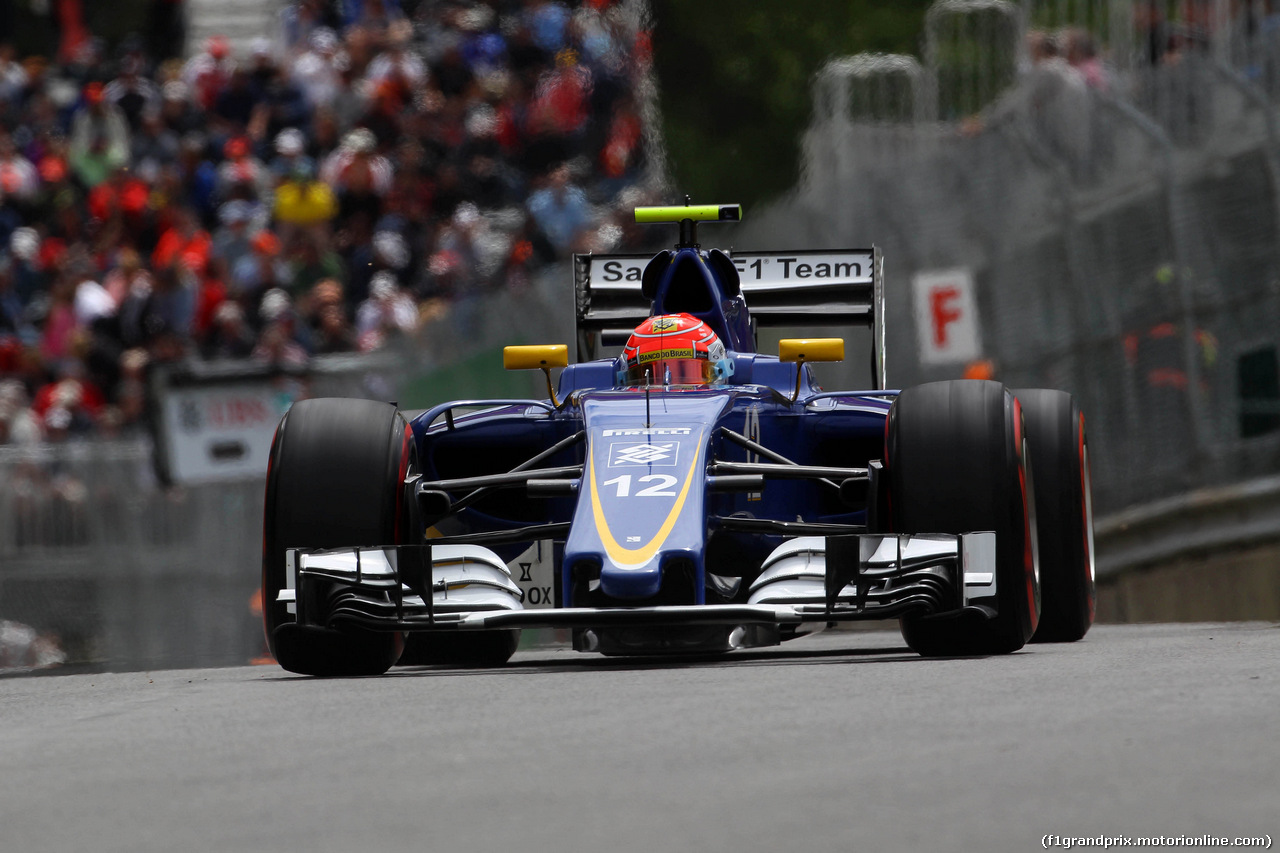 GP CANADA, 10.06.2016 - Prove Libere 1, Felipe Nasr (BRA) Sauber C34